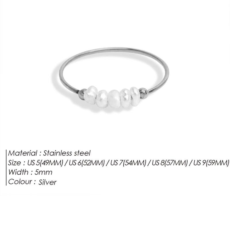 Natural Baroque Pearl Ring