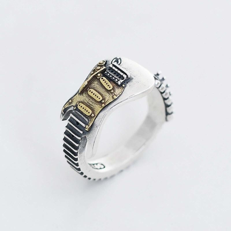 Adjustable Guitar Shaped Ring