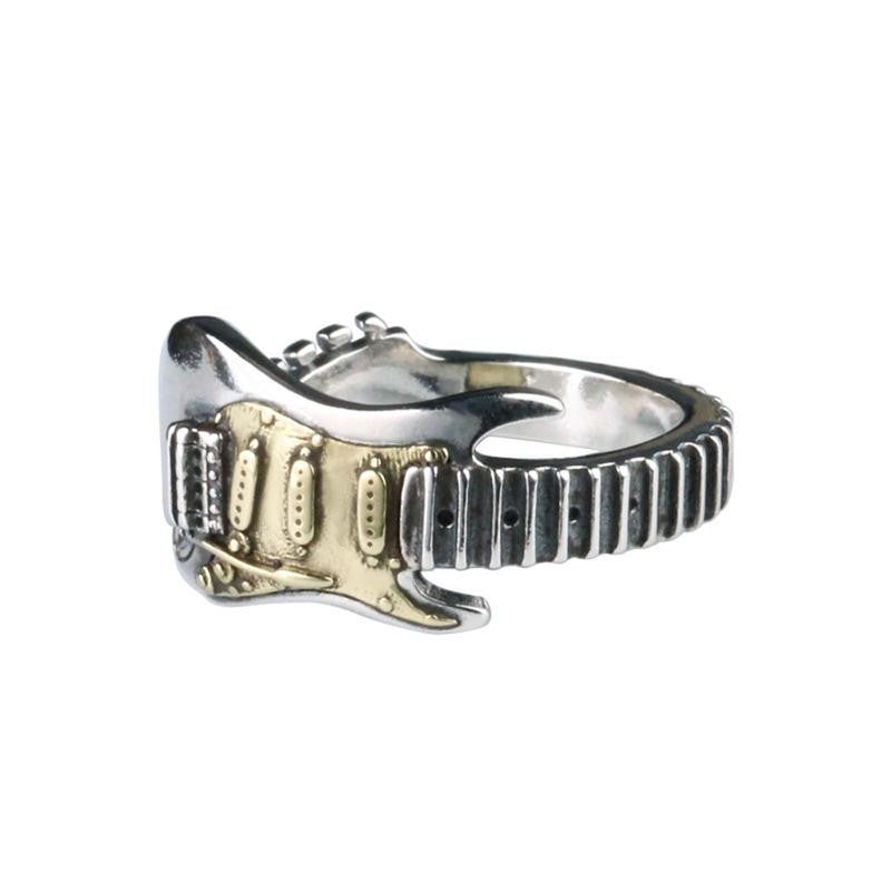 Adjustable Guitar Shaped Ring