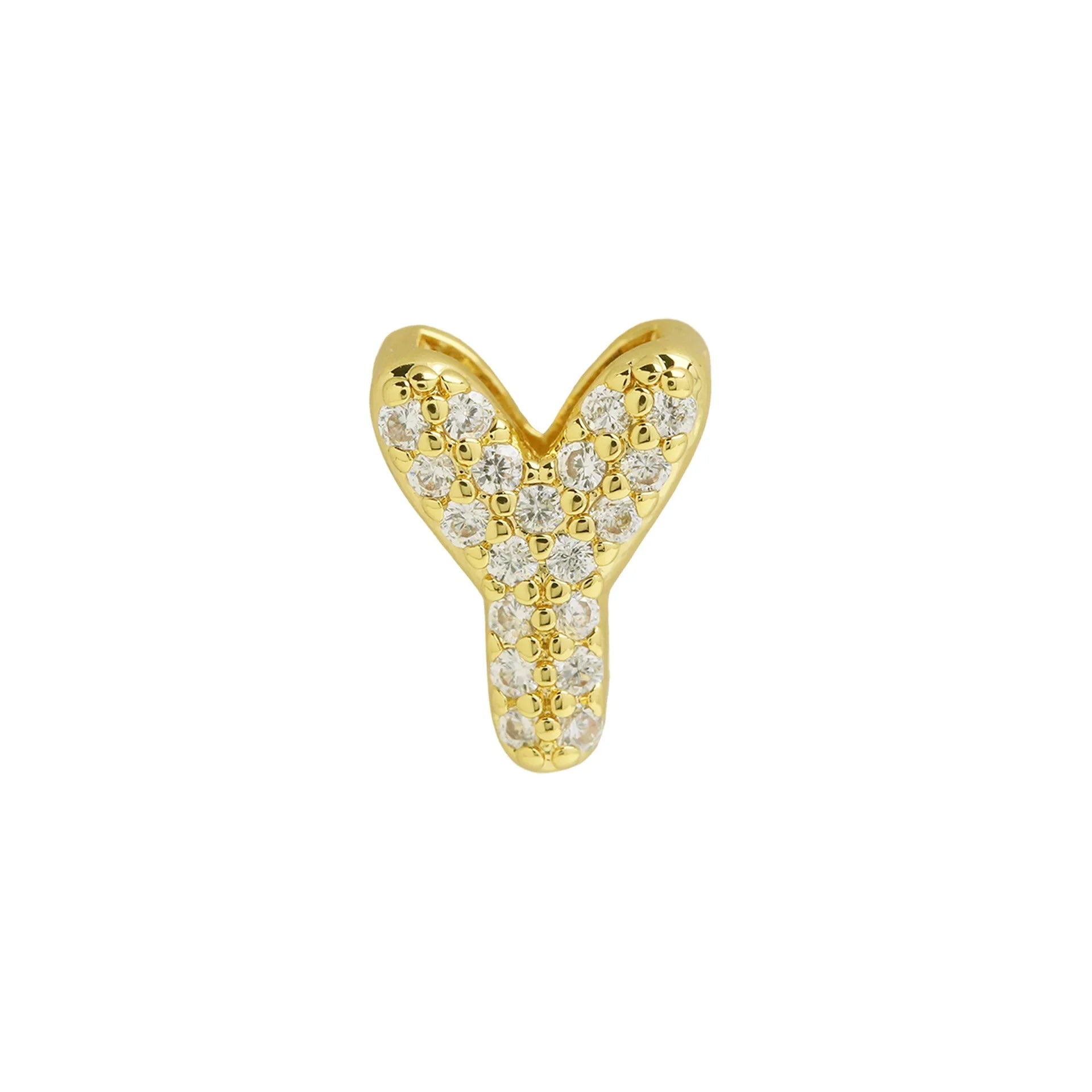 Birthstone Heart Initial Necklace